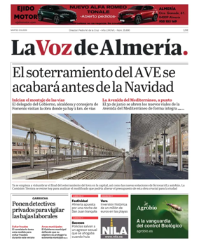 Cover of La Voz de Almeria