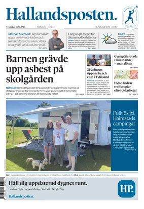 Cover of Hallandsposten