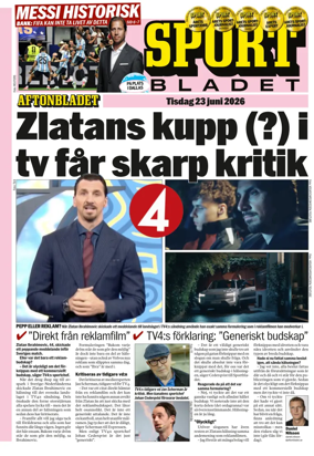 Cover of Sportbladet