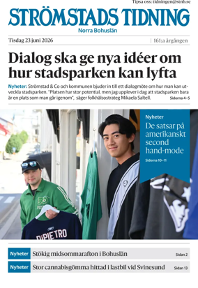 Cover of Stromstads Tidning