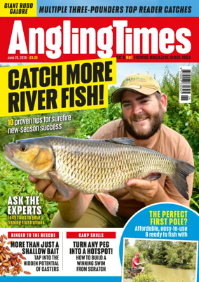 Cover of Angling Times (UK)