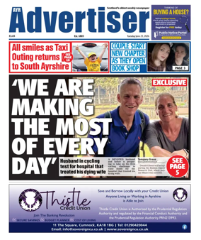 Cover of Ayr Advertiser