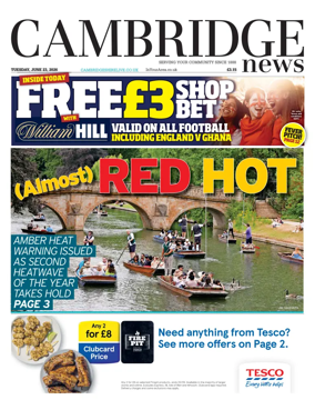 Cover of Cambridge News