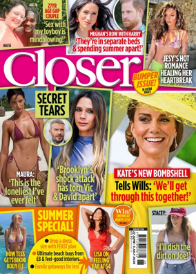 Cover of Closer (UK)