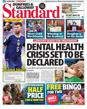 Cover of Dumfries & Galloway Standard