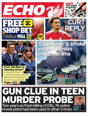 Cover of Liverpool Echo