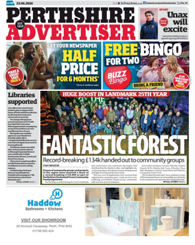 Cover of Perthshire Advertiser