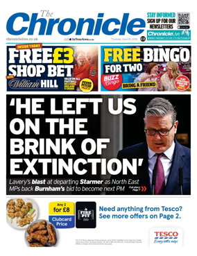 Cover of The Chronicle (South Tyneside and Durham)