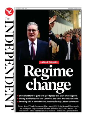 Cover of The Independent
