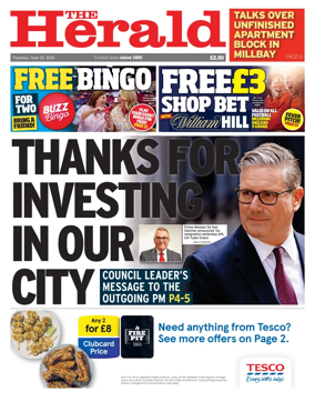 Cover of The Plymouth Herald
