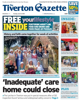 Cover of The Tiverton Gazette