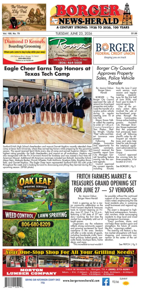Cover of Borger News-Herald
