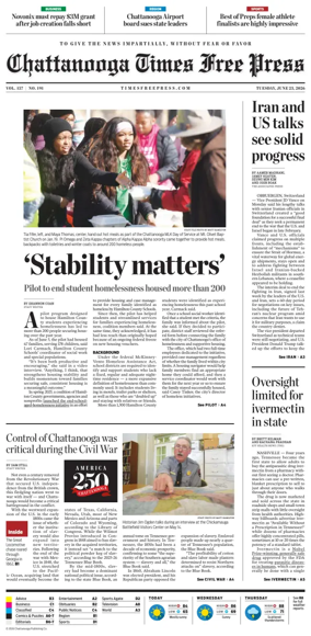 Cover of Chattanooga Times Free Press