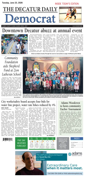 Cover of The Decatur Daily Democrat