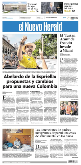 Cover of El Nuevo Herald