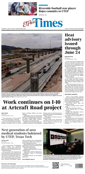 Cover of El Paso Times