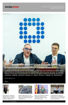 Cover of Europa Press - Compiled Edition