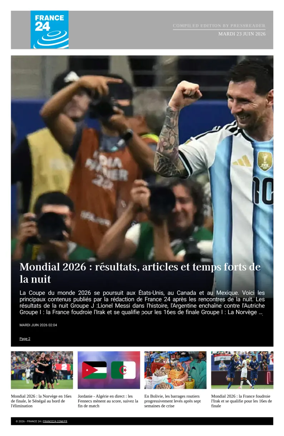 Cover of France 24 FR - Compiled Edition