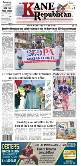 Cover of Kane Republican