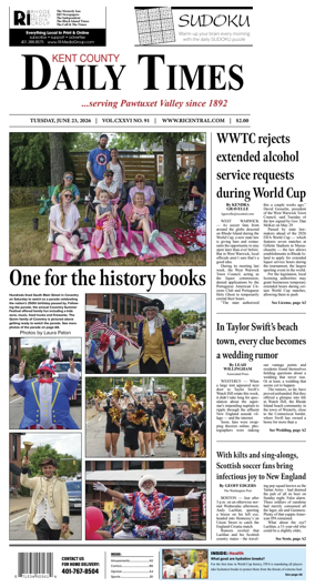 Cover of Kent County Daily Times