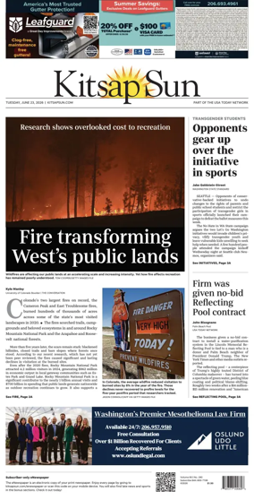Cover of Kitsap Sun