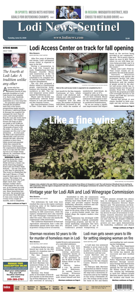 Cover of Lodi News-Sentinel