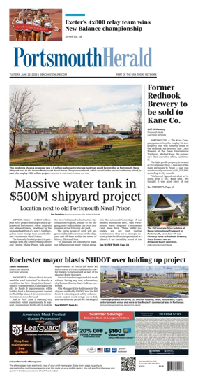 Cover of Portsmouth Herald