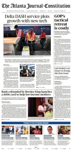 Cover of The Atlanta Journal-Constitution