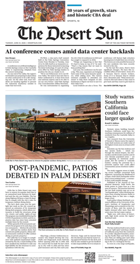 Cover of The Desert Sun