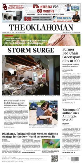 Cover of The Oklahoman