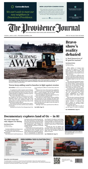 Cover of The Providence Journal