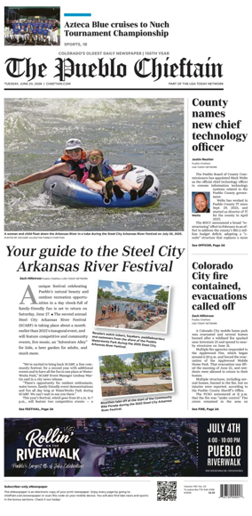 Cover of The Pueblo Chieftain