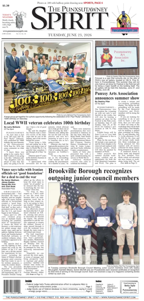 Cover of The Punxsutawney Spirit