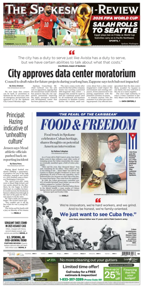 Cover of The Spokesman-Review (Spokane)