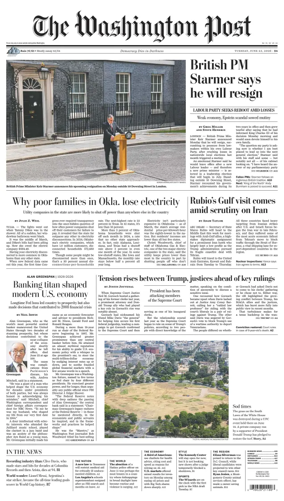 Cover of The Washington Post