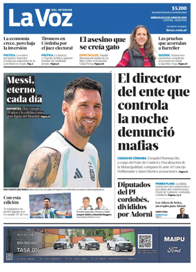 Cover of La Voz del Interior