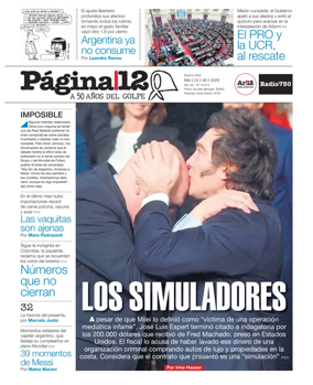 Cover of Pagina 12