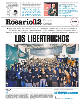 Cover of Pagina 12-Rosario 12
