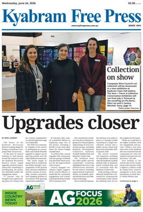 Cover of Kyabram Free Press