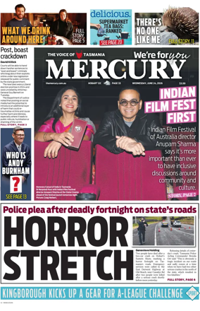 Cover of Mercury (Hobart)