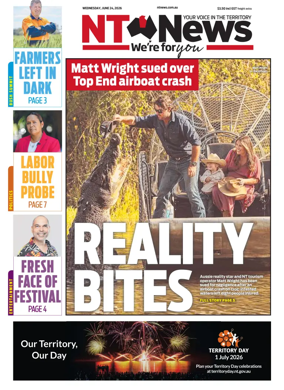 Cover of NT News