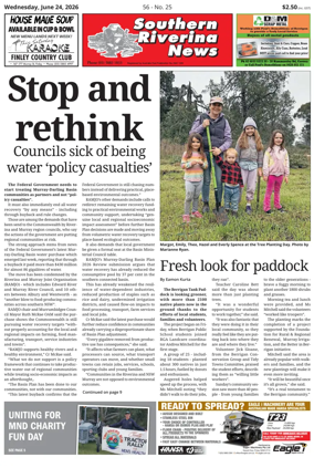 Cover of Southern Riverina news