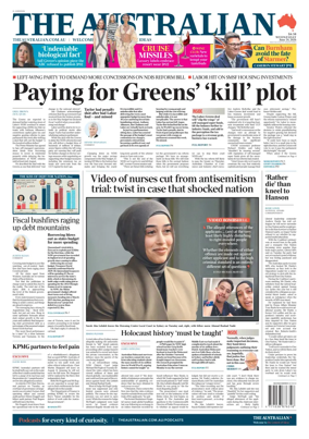 Cover of The Australian