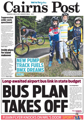 Cover of The Cairns Post