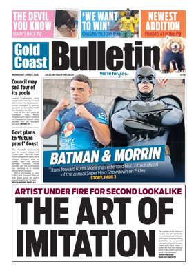 Cover of The Gold Coast Bulletin
