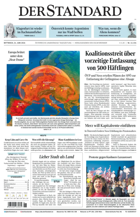 Cover of Der Standard