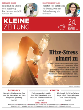 Cover of Kleine Zeitung Kaernten