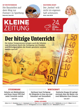 Cover of Kleine Zeitung Steiermark