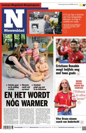 Cover of Het Nieuwsblad