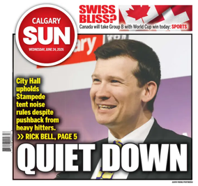 Cover of Calgary Sun